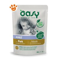 Oasy Cat Bocconcini in Salsa Adult con Maiale