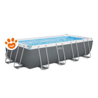 Bestway Piscina Rettangolare Steel Pro Max (549x274x122cm) con Pompa a Filtro Art. 56465