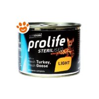 Prolife Cat Sterilized Light Tacchino e Oca