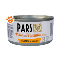 Lattina PARS pollo e prosciutto per gatti