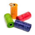 Leopet Sacchetti Igienici Colorati (x20 Pezzi) - Confezione Da 1 Pezzo (Colori Assortiti)