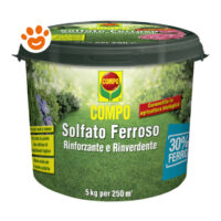 Concime solfato ferroso Compo per prato verde