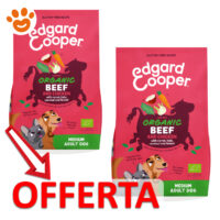 Offerta crocchette biologiche Edgard Cooper per cani