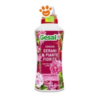 Gesal Concime Liquido per Gerani & Piante Fiorite