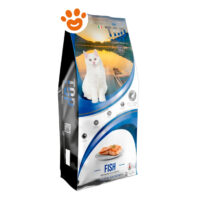 Sacco crocchette per gatto al salmone