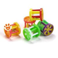Leopet Cilindro in Plastica con Campanella (4x4 cm)