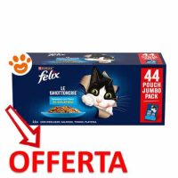 Cibo per gatti Felix in offerta confezione jumbo