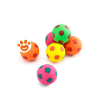 Leopet Dog Palla da Calcio con Finitura Neon