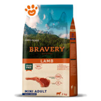 Cibo per cani Bravery al gusto agnello