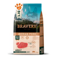 Bravery Dog Adult Iberian Light Medium/Large Maiale