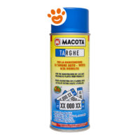 Macota Vernice Spray Targhe Blu