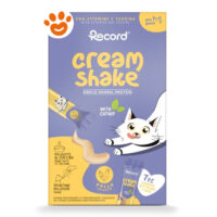 Record Cat Snack Cream Shake Pollo e Catnip