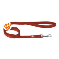 Leopet Dog Guinzaglio da Addestramento in Nylon Rosso