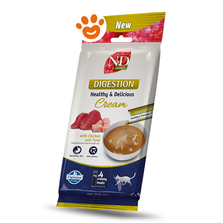 Snack cremoso per gatti N&D Digestion