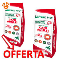Offerta crocchette Nutrix Più per cani adulti