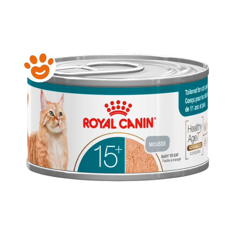 Lattina Royal Canin 15+ mousse per gatti