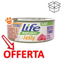 Scatoletta Life Natural Jelly Kitten Tonno offerta