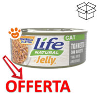 Scatoletta Life Natural Jelly gatto in offerta