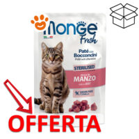 Busta Monge Fresh gatto manzo in offerta