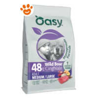 Sacco crocchette Oasy cinghiale adulto medio grande