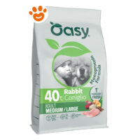 Sacco crocchette cane Oasy Rabbit adulto