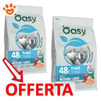 Offerta crocchette Oasy Trota Adult Medium/Large