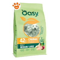 Sacco crocchette Oasy pollo per cani adulti
