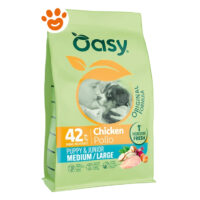 Sacco crocchette Oasy Puppy Junior pollo