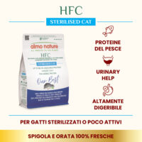 Crocchette HFC per gatti sterilizzati al pesce