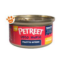 Lattina Petreet tonno con formaggio per gatti