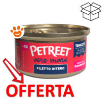 Lattina Petreet tonno gamberetti in offerta