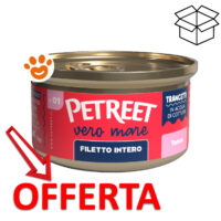 Lattina Petreet tonno filetto intero in offerta